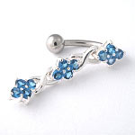 www.piercing-sperky.cz : Piercing SBQO24blue