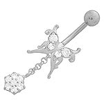 www.piercing-sperky.cz : Piercing SBYS19crystal