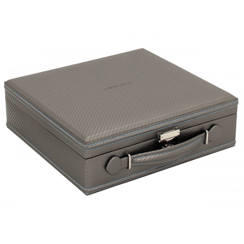 Kazeta na hodinky Friedrich Lederwaren Carbon 32054-9