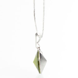 Obrázek č. 1 k produktu: Náhrdelník s krystalem Swarovski Rivoli 12 Olivine
