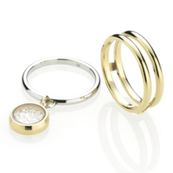 Obrázek č. 1 k produktu: Ocelový prsten Storm Mimi Gold