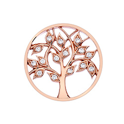 Obrázek č. 1 k produktu: Přívěsek Hot Diamonds Emozioni Tree Of Life Rose Gold Coin