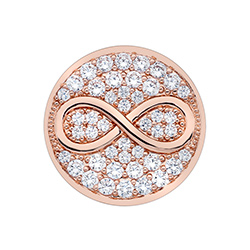 Obrázek č. 1 k produktu: Přívěsek Hot Diamonds Emozioni Infinity Rose Gold Coin