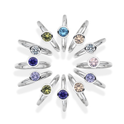 Obrázek č. 5 k produktu: Stříbrný prsten Hot Diamonds Emozioni Scintilla Blue Peace