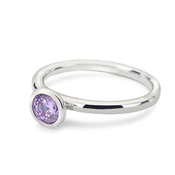 Obrázek č. 1 k produktu: Stříbrný prsten Hot Diamonds Emozioni Scintilla Lavender Calmness
