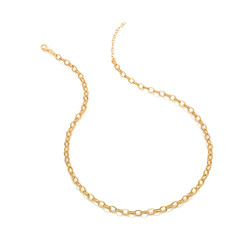 Stříbrný pozlacený řetízek Hot Diamonds x Jac Jossa Embrace CH100