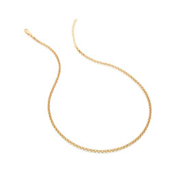 Stříbrný pozlacený řetízek Hot Diamonds x Jac Jossa Embrace CH104