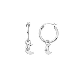 Obrázek č. 1 k produktu: Stříbrné náušnice Hot Diamonds Hoops DE629