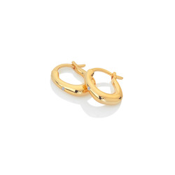 Stříbrné pozlacené náušnice Hot Diamonds x Jac Jossa Soul DE668