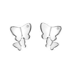 Obrázek č. 1 k produktu: Stříbrné náušnice Hot Diamonds Flutter DE733