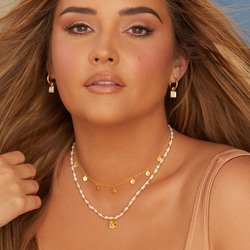 Obrázek č. 1 k produktu: Stříbrný pozlacený náhrdelník Hot Diamonds x Jac Jossa Soul DN158