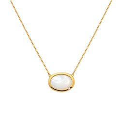Obrázek č. 2 k produktu: Pozlacený náhrdelník Hot Diamonds X Gemstones Oval DN186