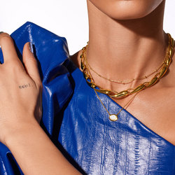 Obrázek č. 1 k produktu: Pozlacený náhrdelník Hot Diamonds X Gemstones s perletí DN200