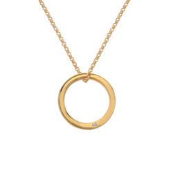 Obrázek č. 3 k produktu: Stříbrný pozlacený náhrdelník Hot Diamonds x Jac Jossa Soul DP839