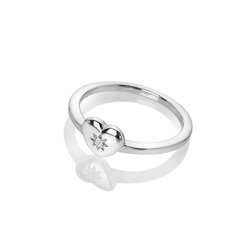 Stříbrný prsten Hot Diamonds Most Loved DR241