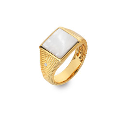 Obrázek č. 3 k produktu: Stříbrný pozlacený prsten Hot Diamonds x Jac Jossa Soul DR249
