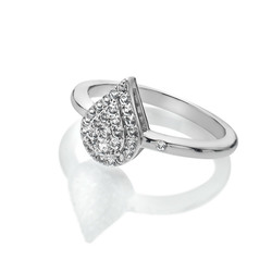 Stříbrný prsten Hot Diamonds Glimmer DR255