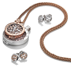 Obrázek č. 27 k produktu: Stříbrný přívěsek Hot Diamonds Emozioni Coin Keeper Rose