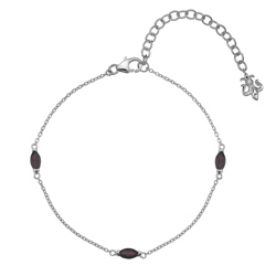 Náramek Hot Diamonds Anais Granát AB001