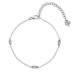 Náramek Hot Diamonds Anais Ametyst AB002