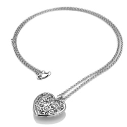 Obrázek č. 1 k produktu: Přívěsek Hot Diamonds Large Heart Filigree Locket DP669