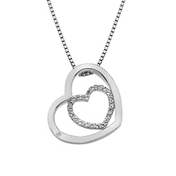 Stříbrný přívěsek Hot Diamonds Adorable Encased DP691