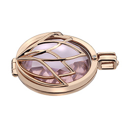 Obrázek č. 2 k produktu: Stříbrný přívěsek Hot Diamonds Emozioni Rinscita Rose Gold Plated Coin Keeper 25mm EK037