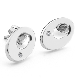 Obrázek č. 1 k produktu: Stříbrné náušnice Hot Diamonds Emerge Oval