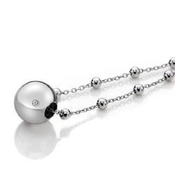 Obrázek č. 1 k produktu: Stříbrný náhrdelník Hot Diamonds Globe