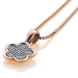 Obrázek č. 2 k produktu: Přívěsek Hot Diamonds Stargazer Flower Rose Gold