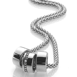 Obrázek č. 1 k produktu: Stříbrný náhrdelník Hot Diamonds Trio Statement