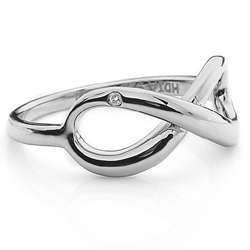 Obrázek č. 1 k produktu: Stříbrný prsten Hot Diamonds Infinity