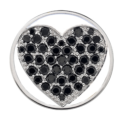 Obrázek č. 1 k produktu: Přívěsek Hot Diamonds Emozioni Midnight Sparkle Heart Mirage Coin