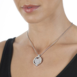 Obrázek č. 3 k produktu: Přívěsek Hot Diamonds Emozioni Ice Sparkle Heart Mirage Coin