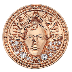 Obrázek č. 3 k produktu: Přívěsek Hot Diamonds Emozioni Medusa Bianca Rose Gold Coin