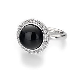 Obrázek č. 13 k produktu: Stříbrný prsten Hot Diamonds Emozioni Laghetto Black