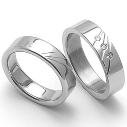 Obrázek č. 1 k produktu: Pánský ocelový snubní prsten RZ05010