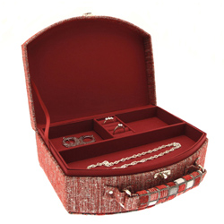 Obrázek č. 1 k produktu: Šperkovnice JKBox Cube Red SP290-A10