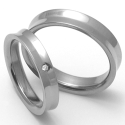 Obrázek č. 1 k produktu: Pánský titanový snubní prsten TTN1401
