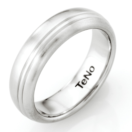 Pánský ocelový prsten TeNo Tamor Satin
