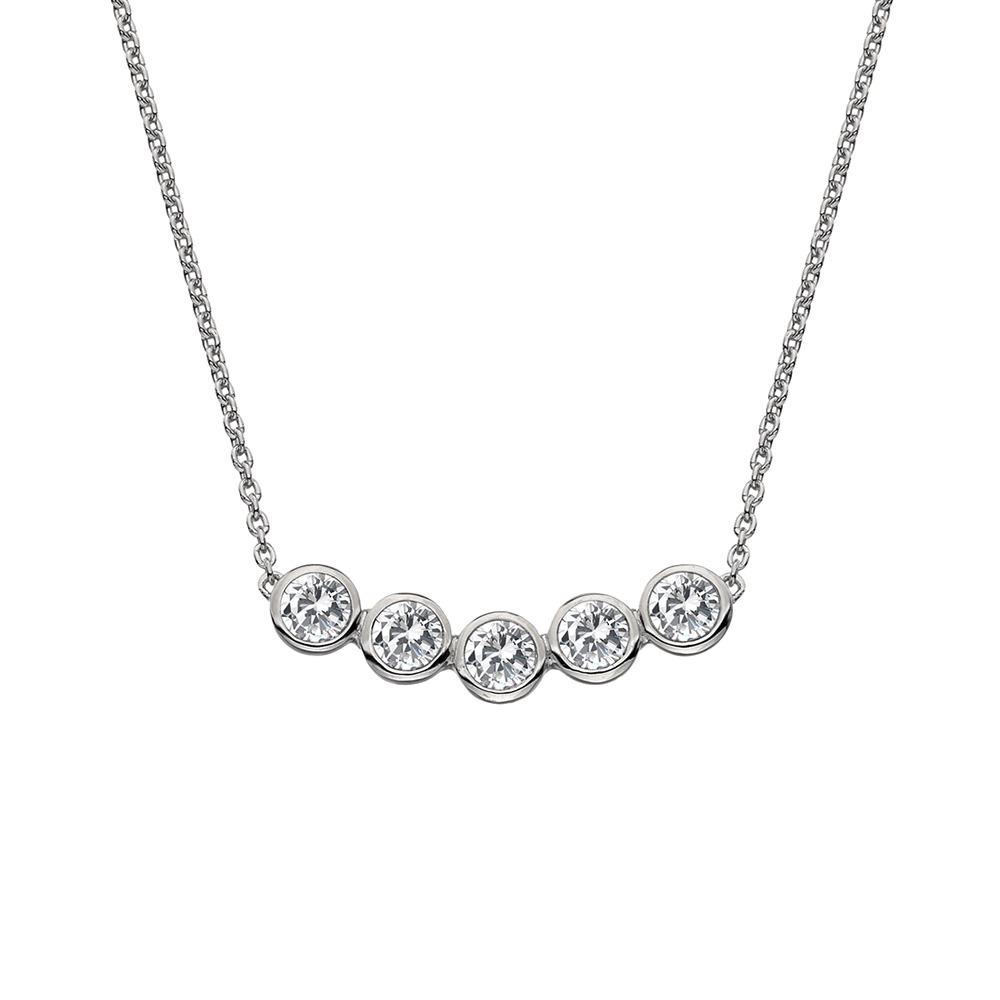 Stříbrný náhrdelník Hot Diamonds Willow DN129