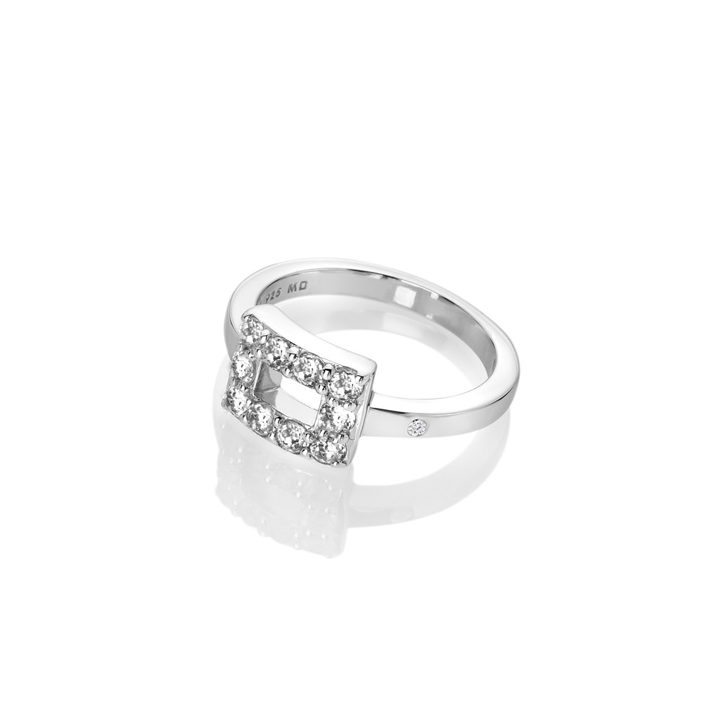 Stříbrný prsten Hot Diamonds Echo DR240